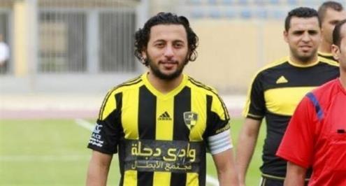 اعتزال لاعب الأهلي ودجلة السابق مصطفى طلعت